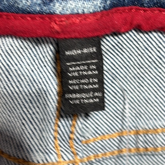 NWT WHBM The Short blue jean shorts - Picture 5 of 6